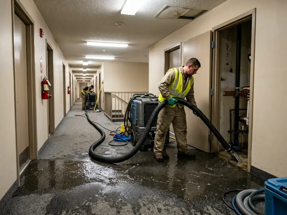 multi-unit-apartment-hallway-f-005 — frequently asked questions, Emergency Burst Pipe Water Extraction & Removal in New York…